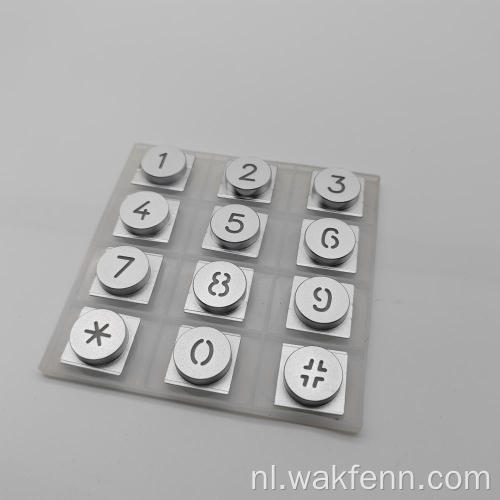 CNC aluminium nummertoetsen